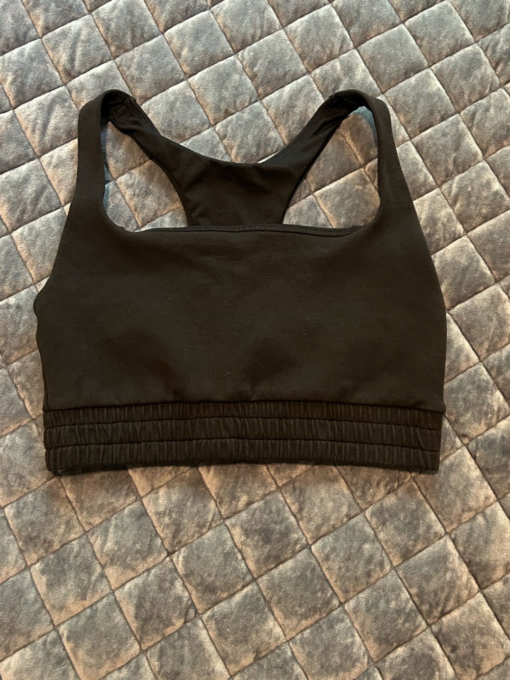 Old Navy Black Racerback Sports Bra